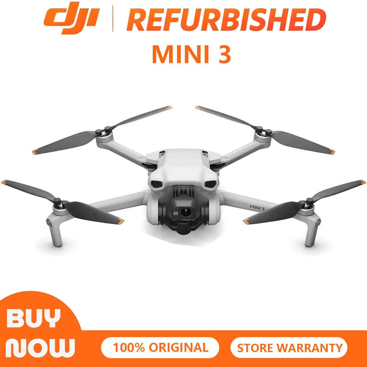 Drone Gimbal 3 Axis - โดรน DJI Mini 3 รุ่นปรับปรุงใหม่ พร้อมกิมบอลกลไก