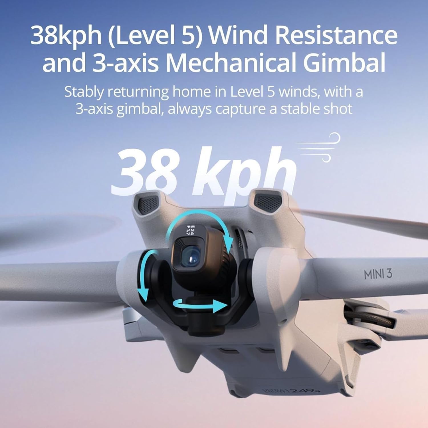 โดรน DJI Mini 3 รุ่นปรับปรุงให - Drone Gimbal 3 Axis บทวิจารณ์และราคา