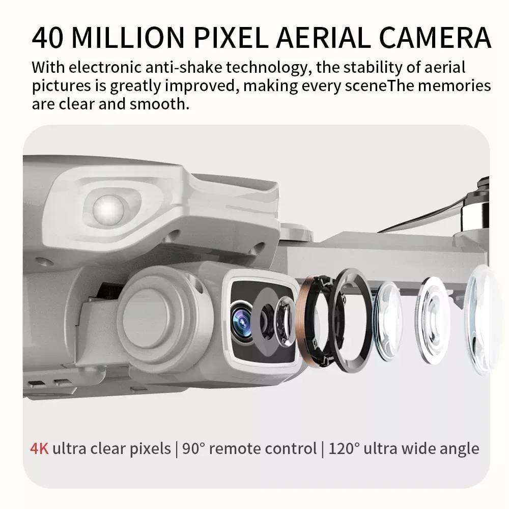 Drone L900 Pro 4K Professional - Drone Gimbal Brushless บทวิจารณ์และราคา