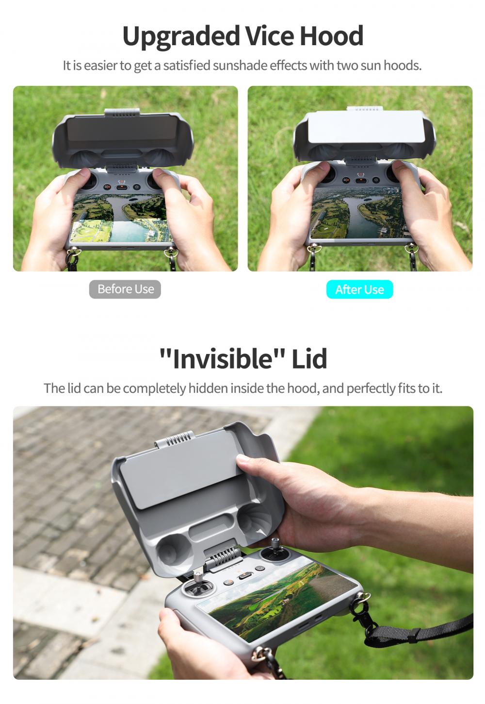 เปลือกป้องกันหน้าจอ บังแดด สำห - Dji Drone Mini 4 Pro บทวิจารณ์และราคา