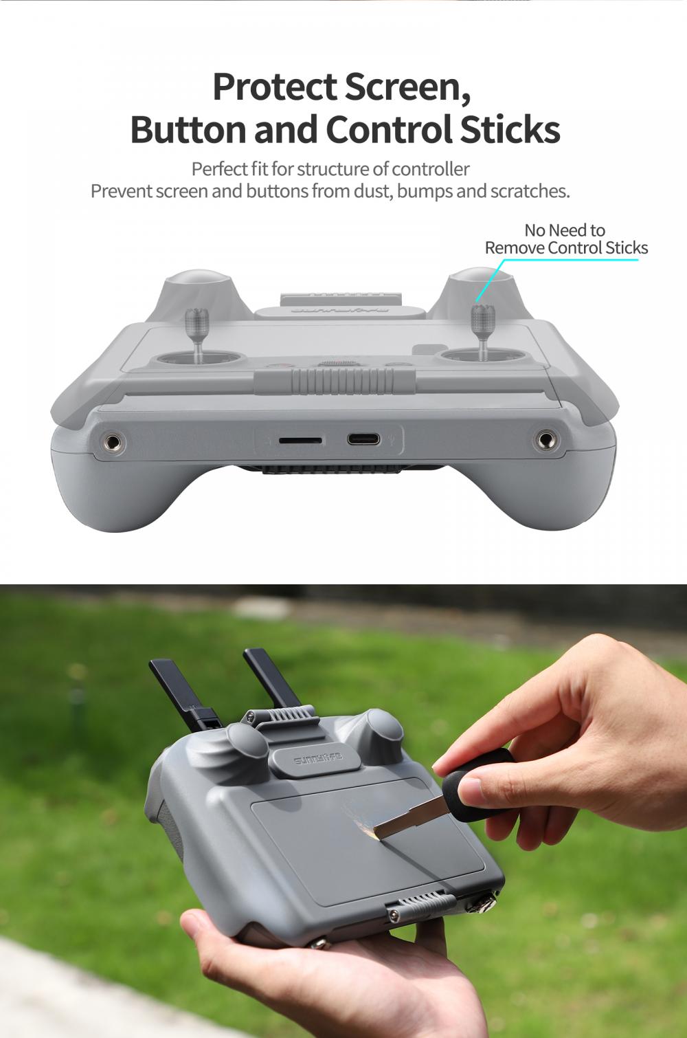 เปลือกป้องกันหน้าจอ บังแดด สำห - Dji Drone Mini 4 Pro บทวิจารณ์และราคา