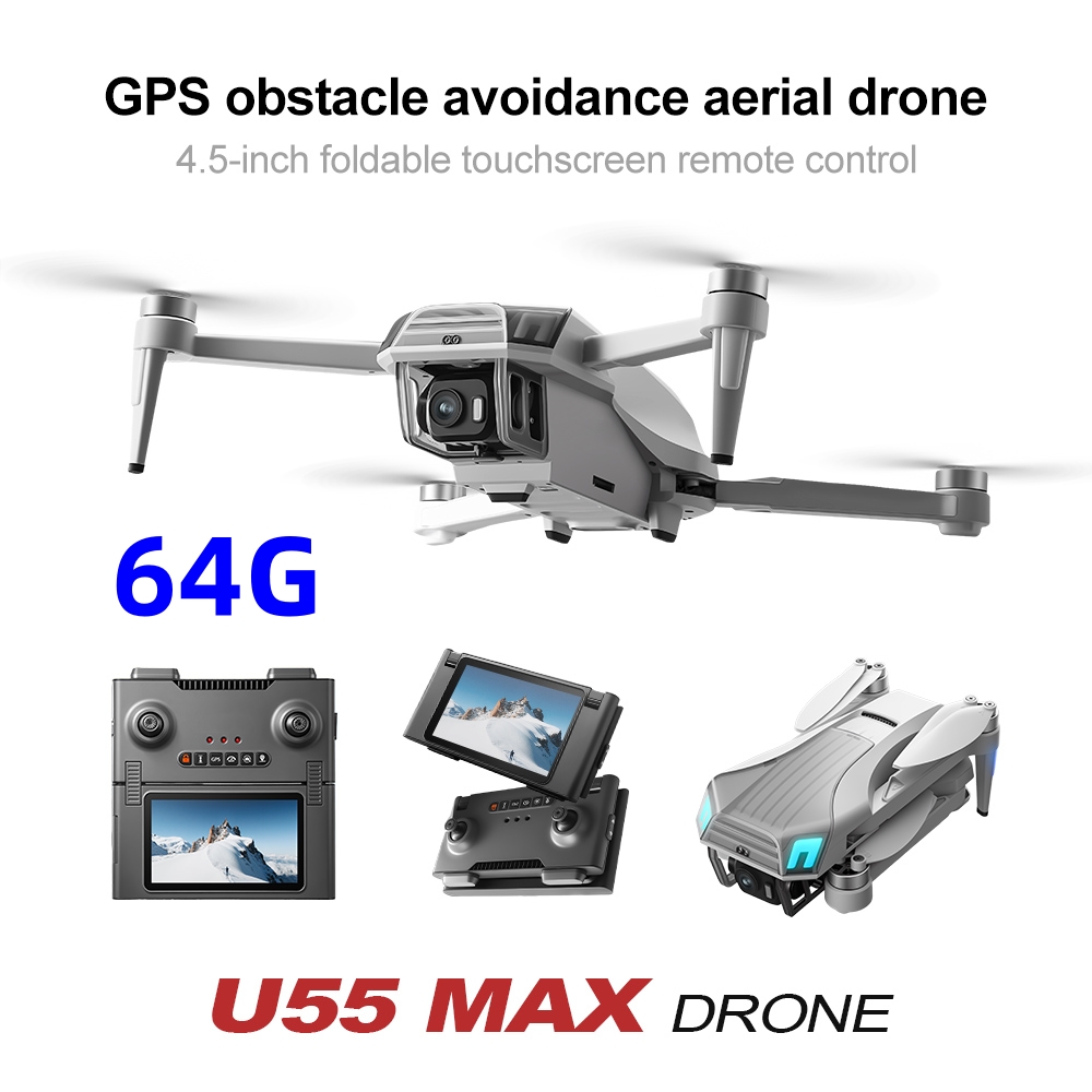 โดรน NCZOBOE U55 RC พร้อมกล้อง - Drone Gimbal 2 Axis บทวิจารณ์และราคา